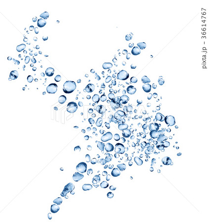 Abstract Water Drops 36614767