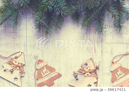 Christmas vintage background Christmas vintage background 36617421