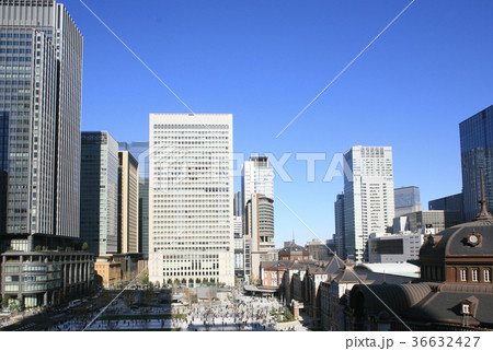東京駅前風景 東京駅前風景 36632427
