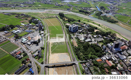 空撮　2017年8月31日撮影_九州北部豪雨後の筑後川 36633066