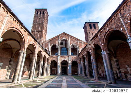 The Basilica of Sant'Ambrogio in Milan, Italy 36636977