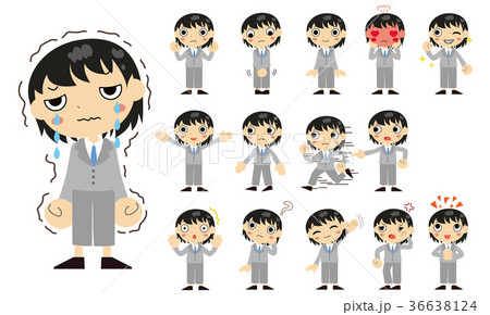 子どものビジネスマン 36638124