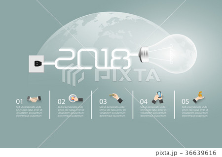 Business concept infographic template 5 steps Business concept infographic template 5 steps 36639616