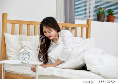 女性 目覚し時計 目覚まし時計 36640252