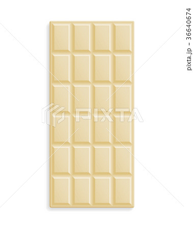 White chocolate seamless pattern 36640674
