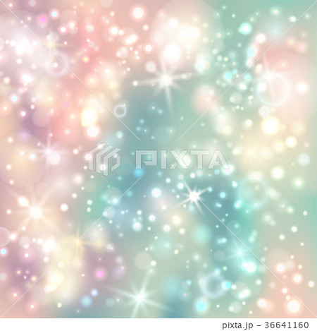 Green, pink abstract glitter background with bokeh 36641160