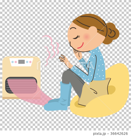 Warming woman Warming woman 36642626