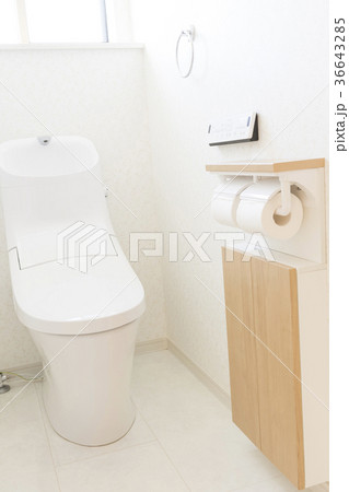 新築住宅のトイレ 36643285