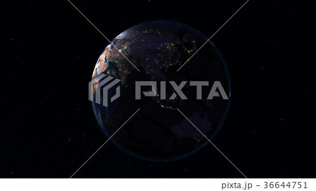 3D rendering planet Earth from space 3D rendering planet Earth from space 36644751