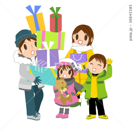 家族でお買い物 36645585