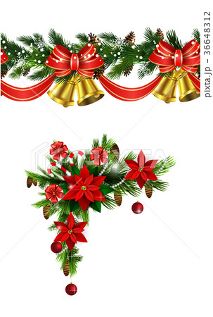 Vector Christmas Border Vector Christmas Border 36648312