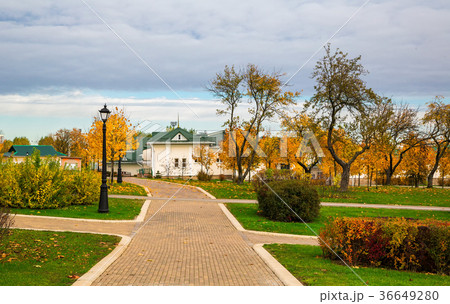 golden autumn in the park golden autumn in the park 36649280