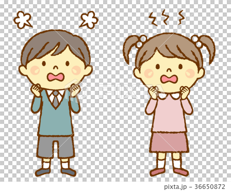 男の子と女の子 怒る 男の子と女の子 怒る 36650872