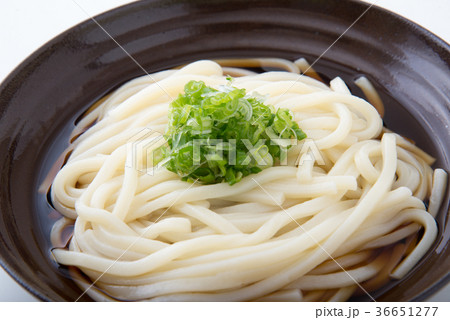 udon noodle with green onion udon noodle with green onion 36651277