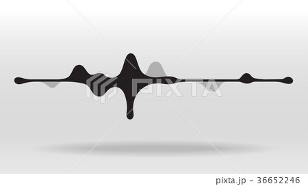 Gummy speaking sound wave 36652246