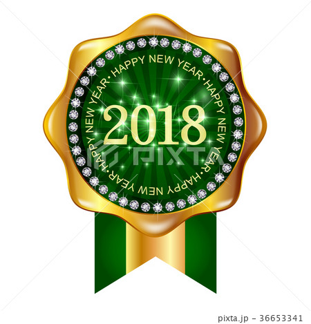 2018　メダル　金　アイコン  36653341