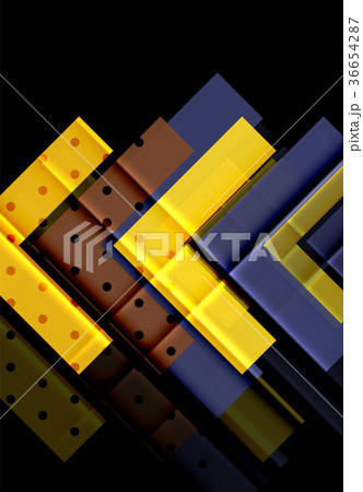 Color arrows on black background Color arrows on black background 36654287