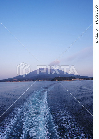 桜島と錦江湾　鹿児島観光 36655195