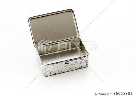 錆びたスチールの小物入れ 36655383