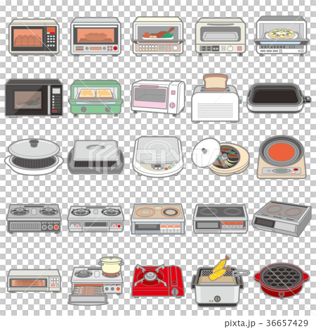 様々な電化製品のイラスト / キッチン 36657429