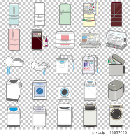Illustration of various appliances / life 36657430