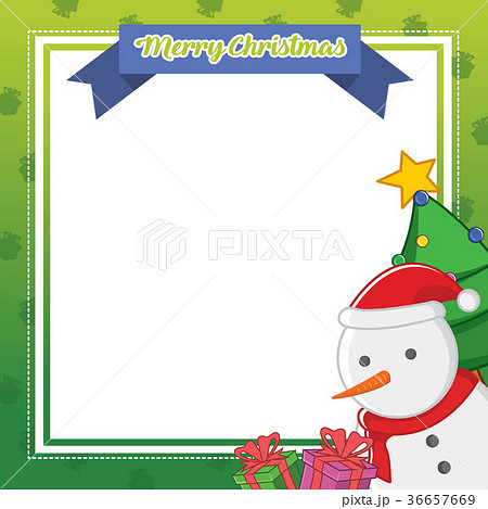 Christmas frame cute design collection Christmas frame cute design collection 36657669