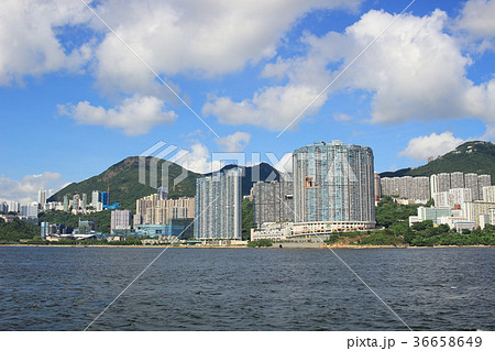 from East Lamma Channel view of HK from East Lamma Channel view of HK 36658649