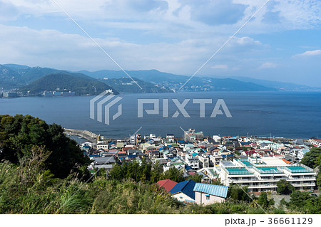 網代と相模湾の眺め 36661129