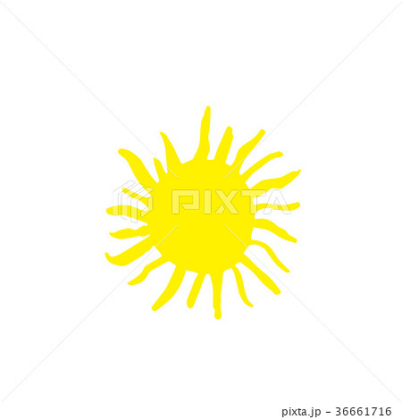 太陽のイメージのイラスト素材