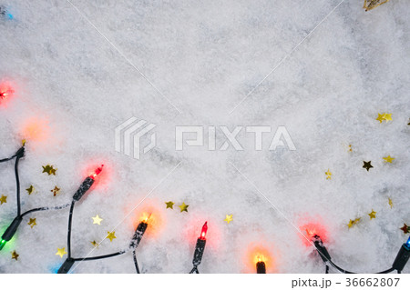 Christmas scene with snow 36662807