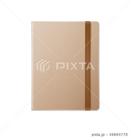 Blank Realistic template notebook 36664770