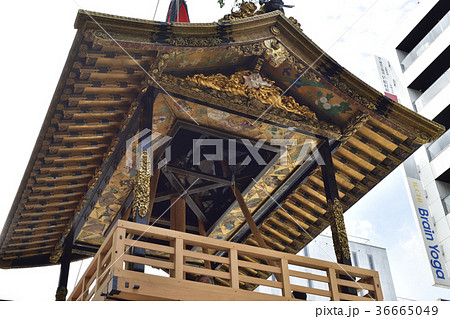 祇園祭 月鉾 鉾建て 祇園祭 月鉾 鉾建て 36665049