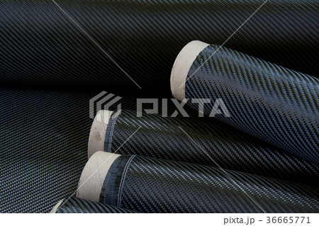 black arbon fiber composite raw material in roll 36665771