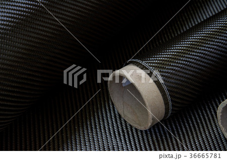 black arbon fiber composite raw material in roll 36665781