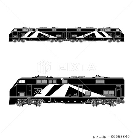 Locomotive Silhouette ,Rail Transportation 36668346