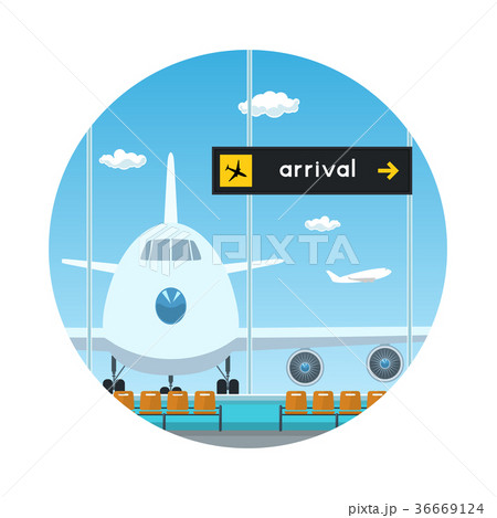 Icon,View on Airplane and Scoreboard Arrivals Icon,View on Airplane and Scoreboard Arrivals 36669124
