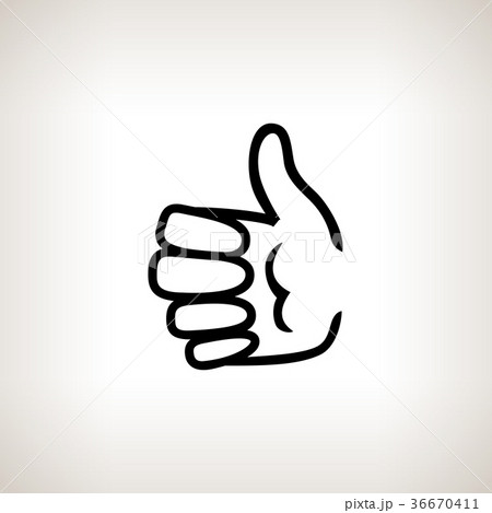 Hand Giving Thumbs Up 36670411