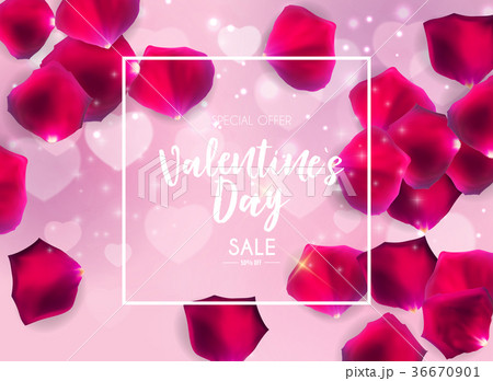 Valentine's Day Love and Feelings Sale Background 36670901
