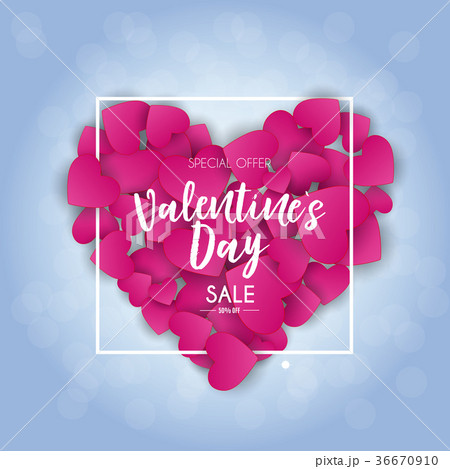 Valentine's Day Love and Feelings Sale Background Valentine's Day Love and Feelings Sale Background 36670910