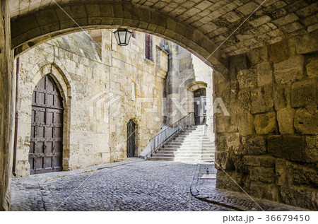 Medieval passageways in the village of Narbonne Medieval passageways in the village of Narbonne 36679450