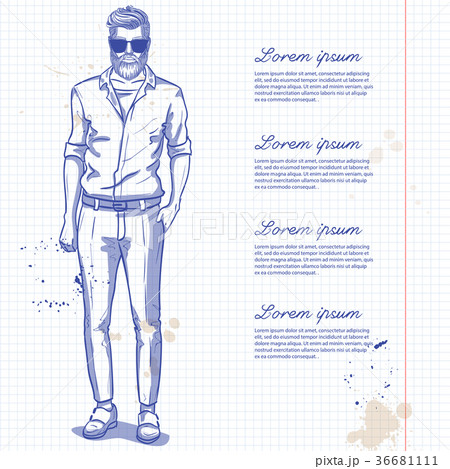 Vector man model 36681111