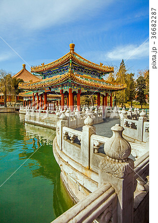 In the Beihai Park in Beijing China In the Beihai Park in Beijing China 36682287