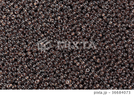Black Iridescent glass beads. Hi res image. 36684073