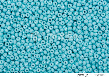 Background of sea blue seed beads. Background of sea blue seed beads. 36684083