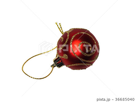 Closeup red Beautiful christmas decorations Closeup red Beautiful christmas decorations 36685040