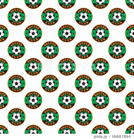Soccer pattern seamless 36687894