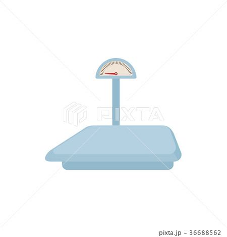 Cargo scales icon, cartoon style  36688562