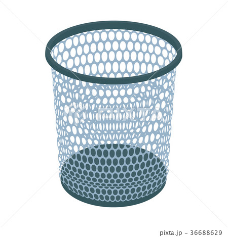 Trash basket icon, cartoon style Trash basket icon, cartoon style 36688629