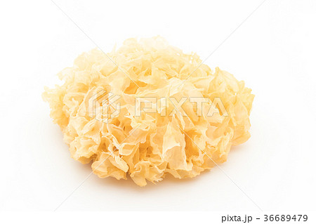 乾燥白キクラゲ:Dried White Wood Ear 36689479