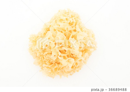 乾燥白キクラゲ:Dried White Wood Ear 36689488